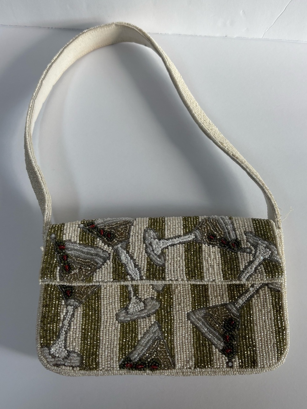 NWOT Anthropologie The Fiona Beaded Bag Food & Drink Edition - Picture 3 of 14
